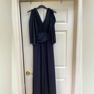 KOH KOH Womens Long Bridesmaid Cocktail Evening Short Sleeve Maxi Dress Gown